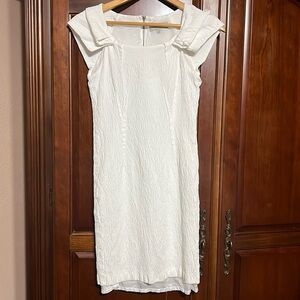 VERONIKA MAINE white dress Size 10
